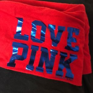 Pink Victoria’s Secret NY Giants yoga pants